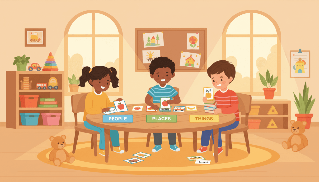 Nouns for Kindergarten: How to Teach Them (10 Activities)