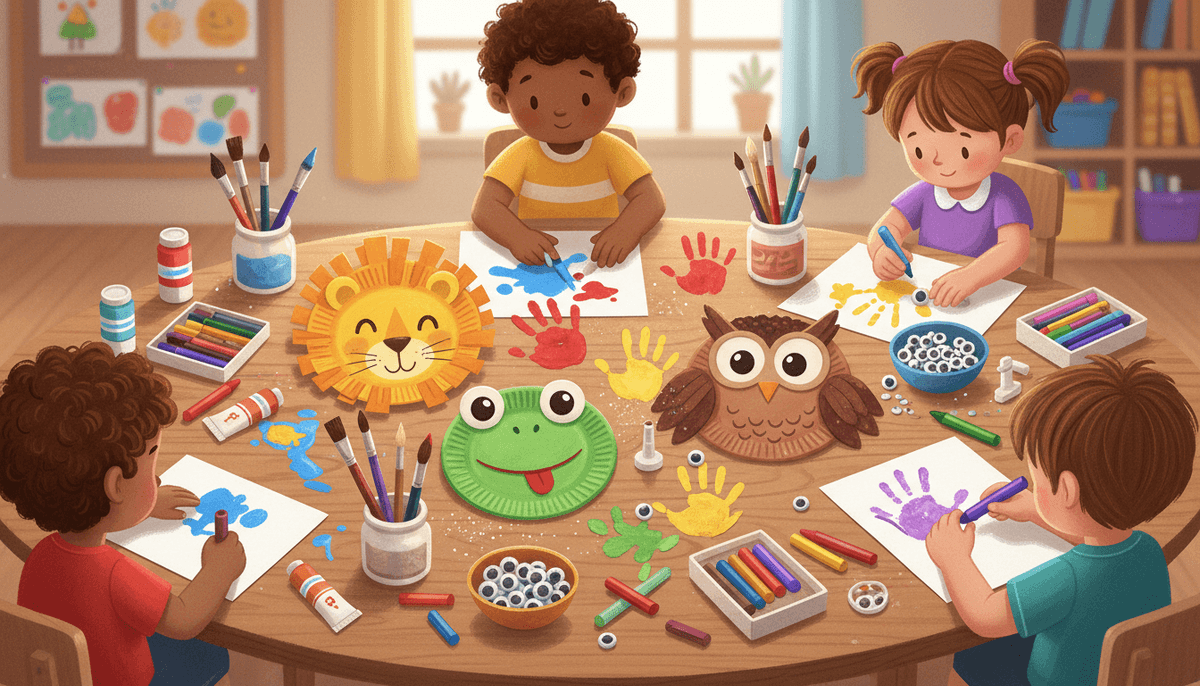 Animal Crafts for Kids: Easy Projects That Teach Science