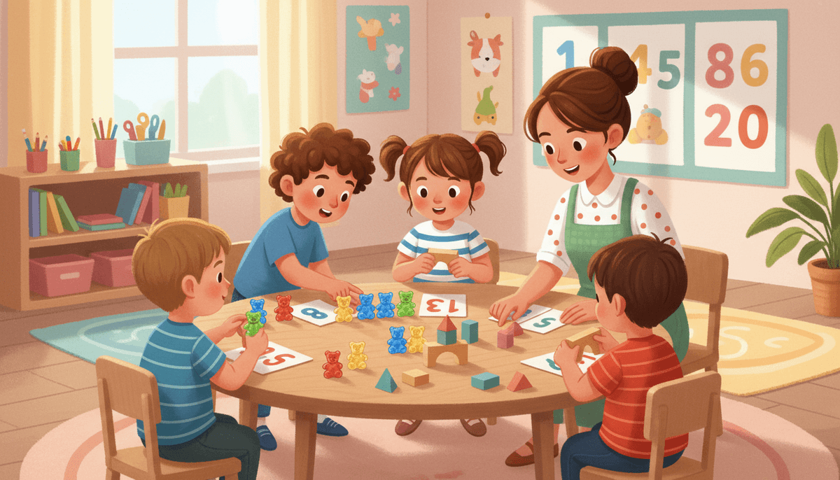 Teaching Counting to Preschoolers: Activities That Build Number Sense