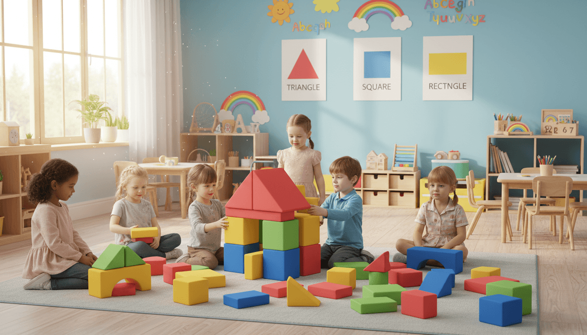 Geometry and Shapes Activities for Kindergarten