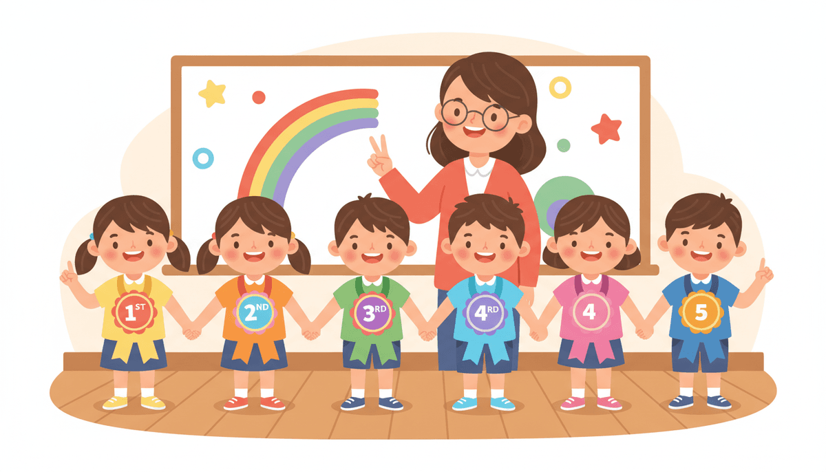 How to Teach Ordinal Numbers to Kindergartners: Activities, Tips, and What Actually Works