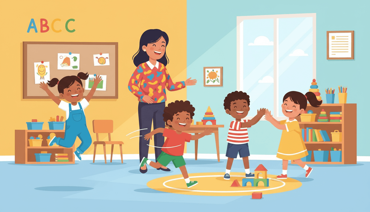 How to Teach Verbs to Kindergartners