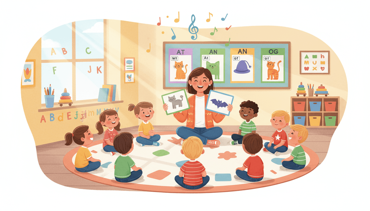 Rhyming Words for Kindergarten: Activities That Build Phonics Skills